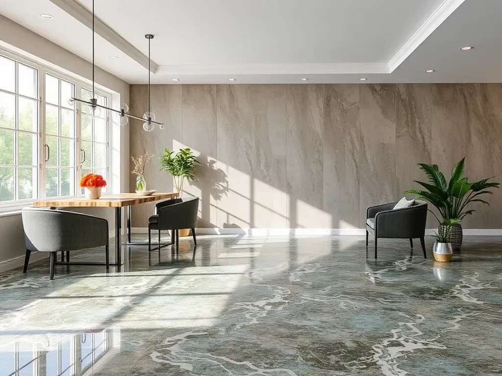 kolory posadzek żywicznych