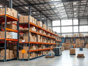 Organizacja pracy w magazynie przy wykorzystaniu regałów przepływowych