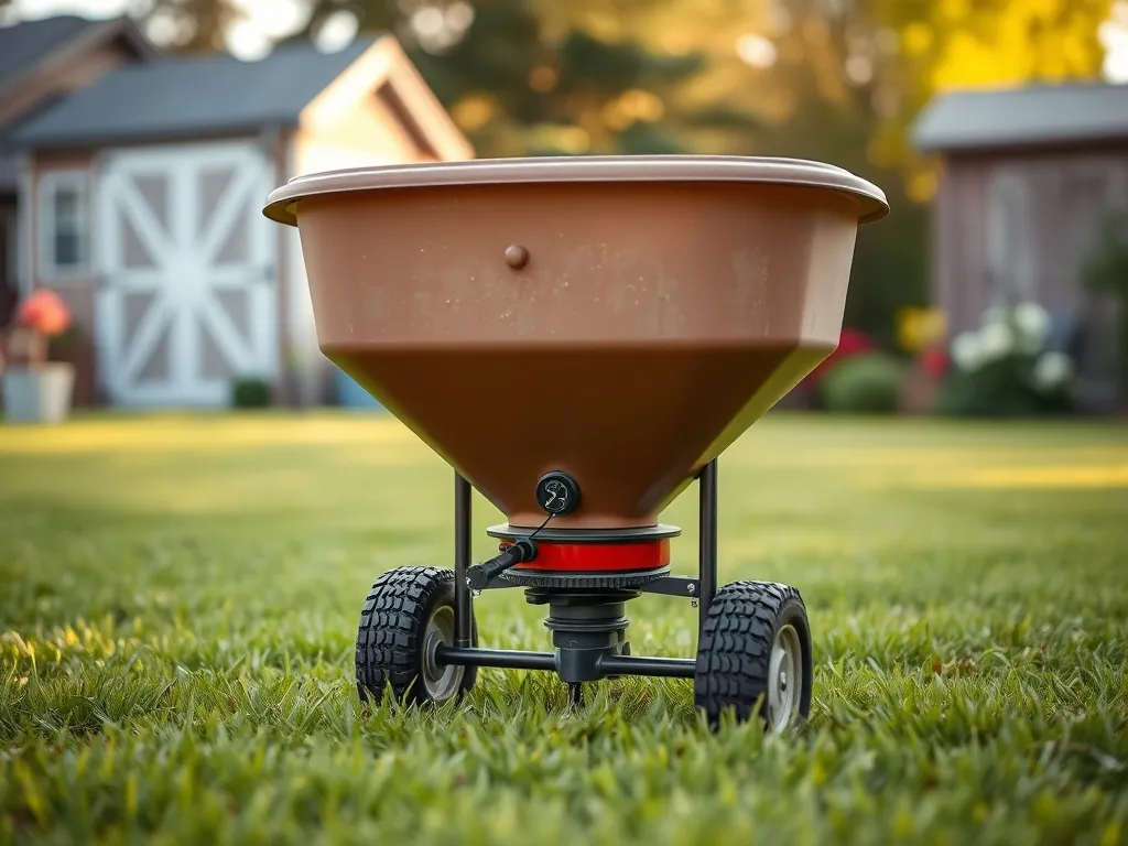 Jak ustawić rozsiewacz do nawozu?