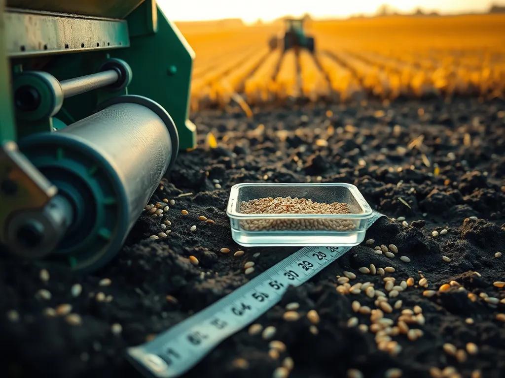 Jak prawidłowo przeprowadzić próbę kręconą siewnika zbożowego?